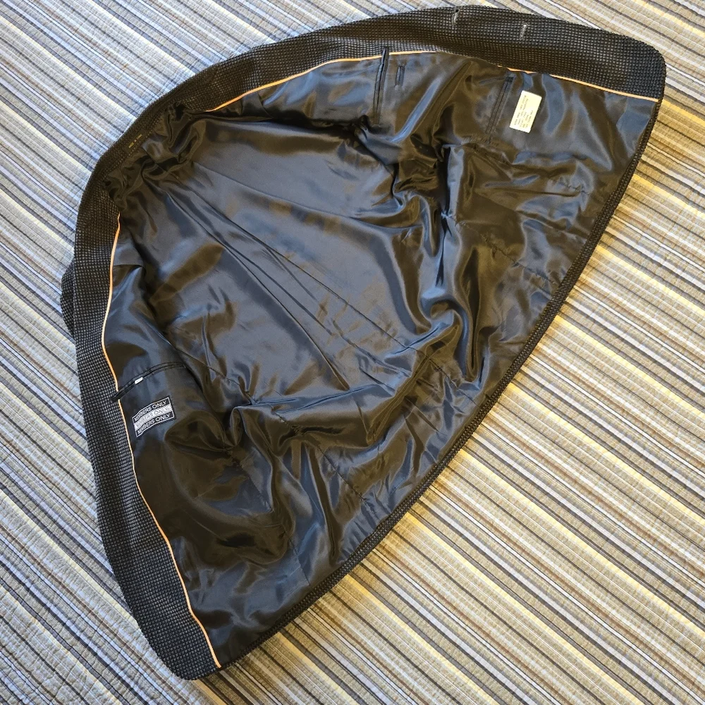 Members Only Boxy Deep Waffle Corduroy Sport Coat Jacket - Picture 8 of 13